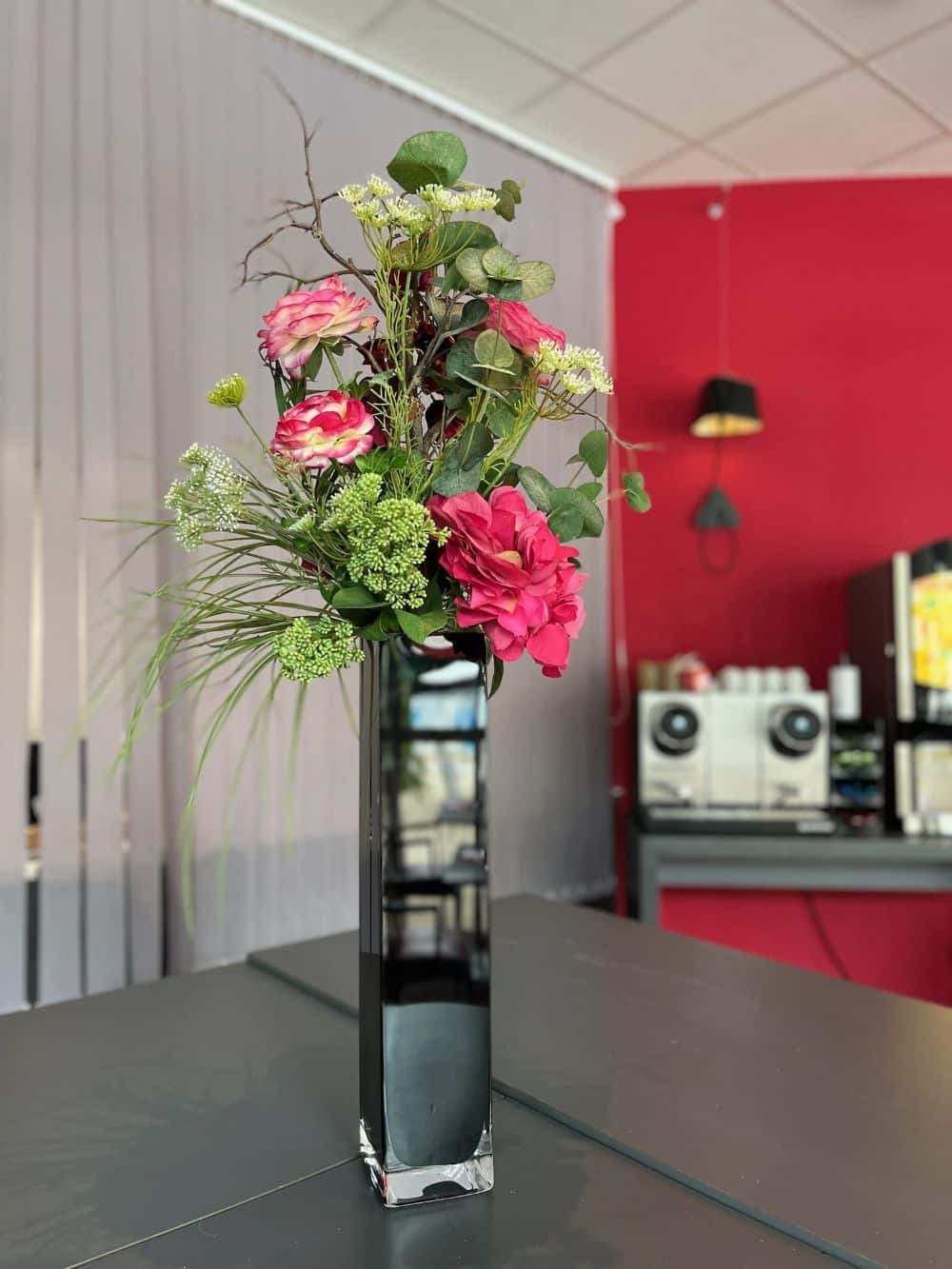 bouquet de fleurs artificielles, fleur stabilisée, fleurs artificielles haut de gamme, bouquet de fleur, bouquet de fleur haut de gamme, fleur artificielle, fleur artificielle de qualité, vases design, contemporain, fleur stabilisé haut de gamme